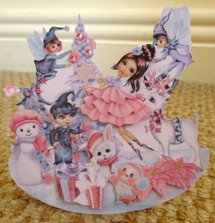 All I Want for Christmas 4 Rocker Card Mini Kit by Johanna Lambert