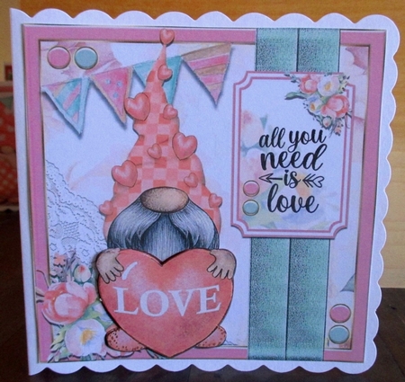 Pink Valentine Two  by Johanna Lambert