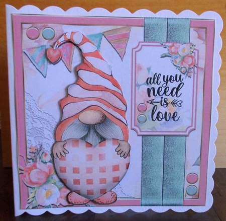 Pink Valentine three  by Johanna Lambert