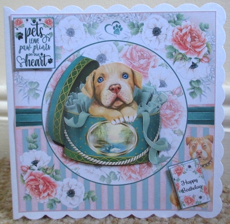 Pets Leave Paw Prints 04 Mini Page Kit  by Johanna Lambert