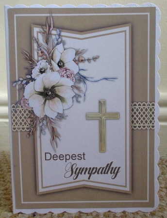 Sympathy Card and Insert  3 by Johanna Lambert