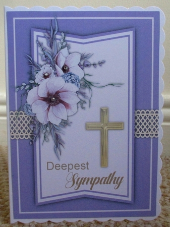 Sympathy Card and Insert 4 by Johanna Lambert