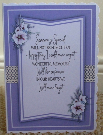 Sympathy Card and Insert 4 by Johanna Lambert