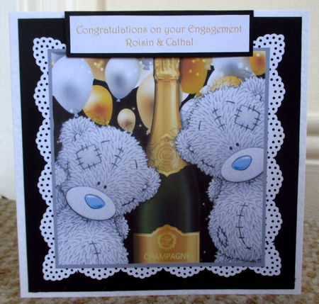 Tatty Teddy multi occasion card topper by Johanna Lambert