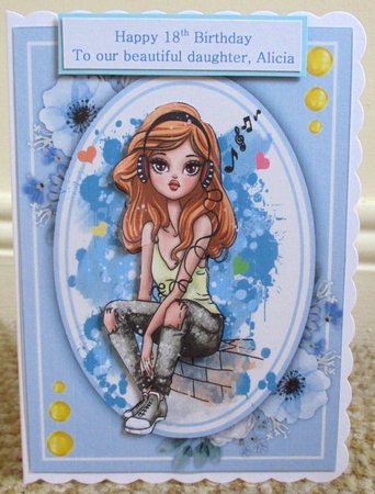 A5. Very Modern Miss 1 by Johanna Lambert