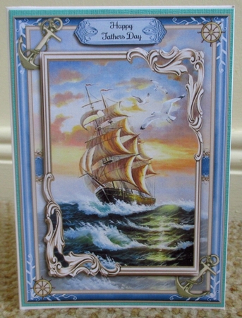 On The Ocean Waves Male Mini Page Kit  by Johanna Lambert