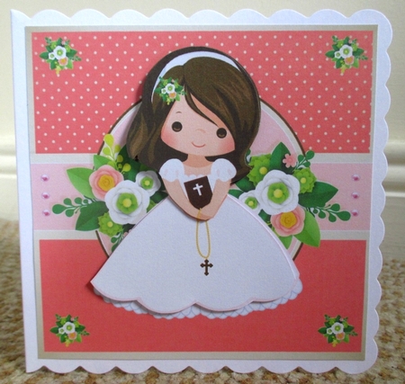 First Holy Communion Girl by Johanna Lambert