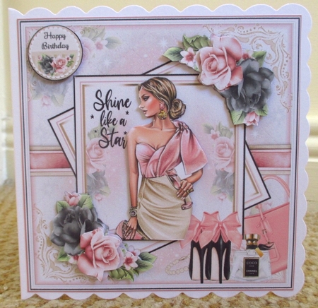 Shine Like A Star 03 Mini Page Kit by Johanna Lambert
