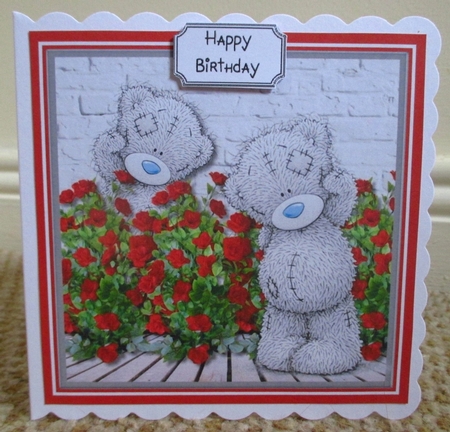 Tatty Teddy Birthday or Mothers Day by Johanna Lambert