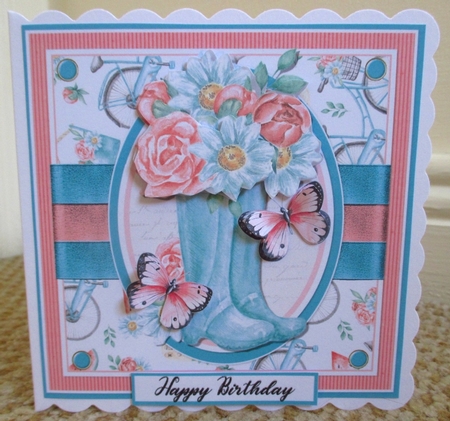 Floral Boot  by Johanna Lambert