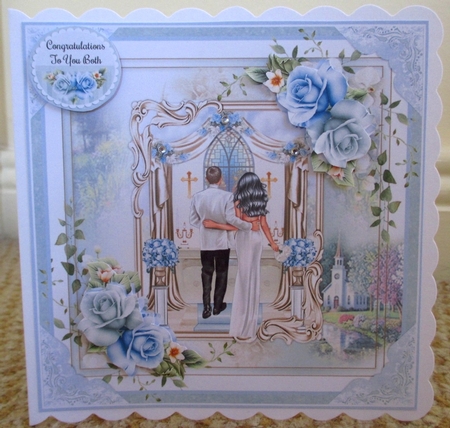 The Bride And Groom 02 Mini Page Kit  by Johanna Lambert