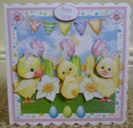 EASTER BUNNIES mini kit by Johanna Lambert