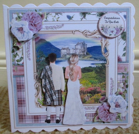 A Highland Wedding 02 Mini Page Kit  by Johanna Lambert