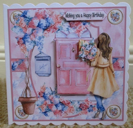 Floral birthday wishes by Johanna Lambert