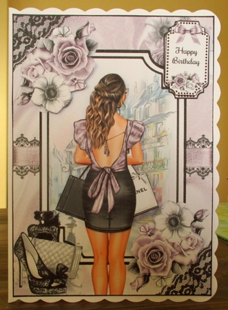 Satin And Lace 03 Mini Page Kit by Johanna Lambert