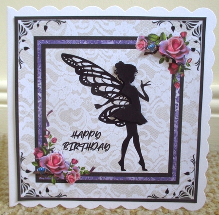 Fairy silhouette Birthday  by Johanna Lambert