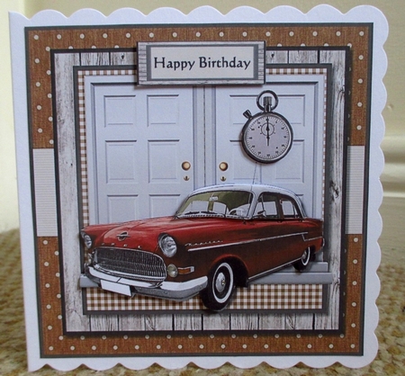 Male Card To a Classic by Johanna Lambert