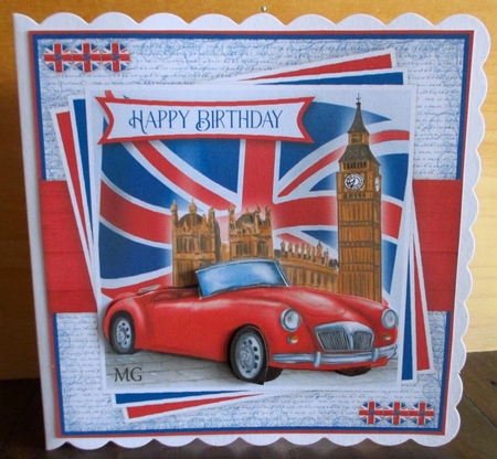Drive the Flag MG Mini Kit by Johanna Lambert