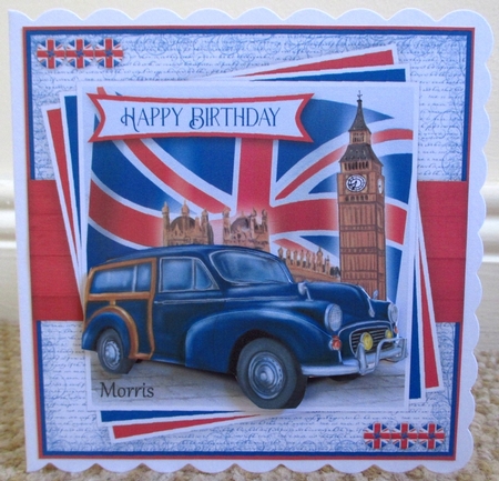 Drive the Flag Morris Mini Kit by Johanna Lambert