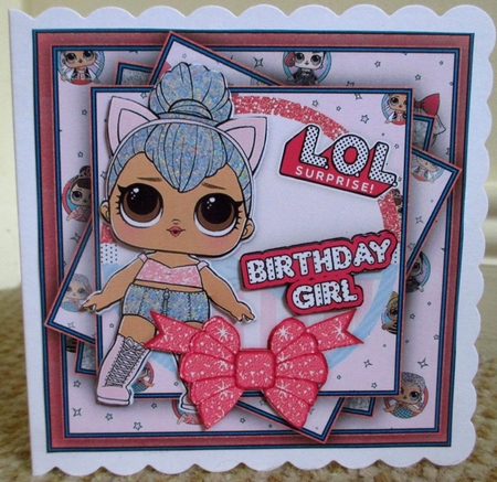 LOL Surprise Mini Kit #4  Ages 3-12 included   CARD FRONT * by Johanna Lambert