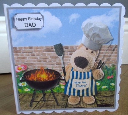 Whos the Daddy... Barbeque for Birthday Dad or Fathers Day by Johanna Lambert
