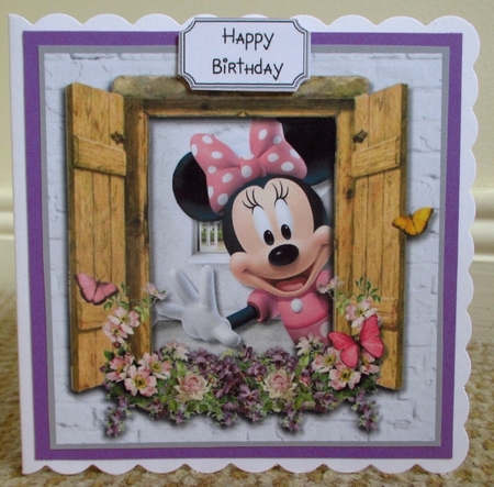 Minnie Mouse Window Box for various occasions by Johanna Lambert