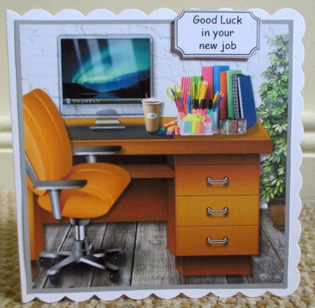 Congratulations on your new job by Johanna Lambert
