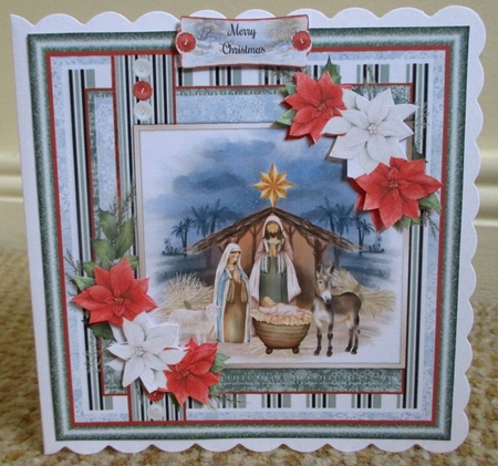 The Nativity Mini Page Kit by Johanna Lambert