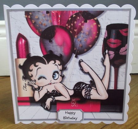 Betty Boop Birthday by Johanna Lambert