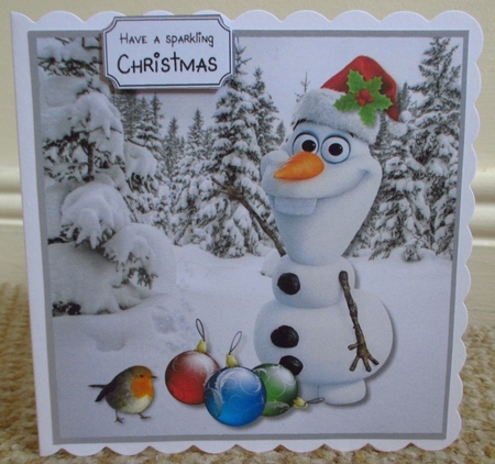 Olaf Christmas by Johanna Lambert