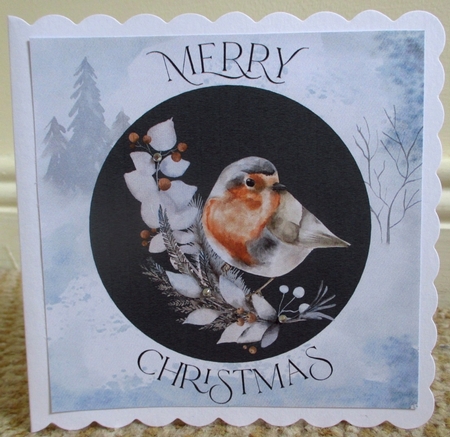 Winter Woodlands Christmas - Robin 2 by Johanna Lambert