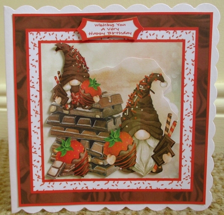 Chocolate & Strawberry Gnomes - Mini Kit by Johanna Lambert