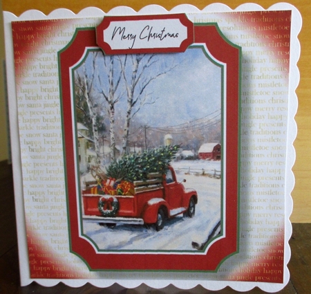 Gorgeous Vintage Christmas NO FLOWERS - Collecting The tree by Johanna Lambert