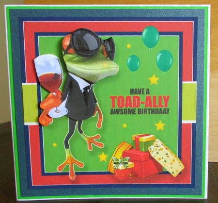 Have A Toad-Ally Awsome Birthday 2 by Johanna Lambert