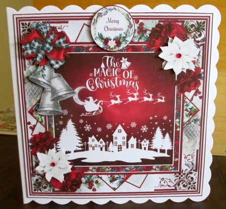 Christmas Scene Mini Page Kit by Johanna Lambert