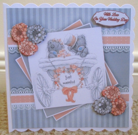 Teddy Bear Wedding Mini Kit #6     by Johanna Lambert