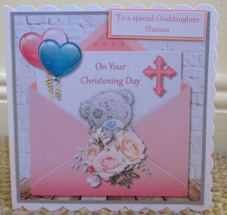 Tatty Teddy Girl Christening by Johanna Lambert