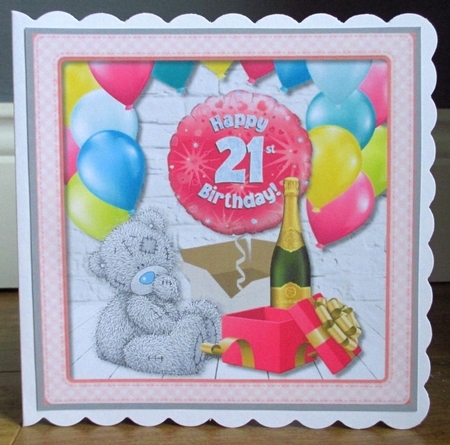 Tatty Teddy 21st Birthday by Johanna Lambert