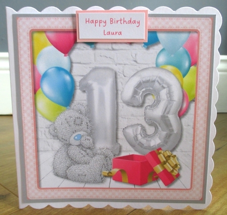 Tatty Teddy 13 Teenage Birthday by Johanna Lambert