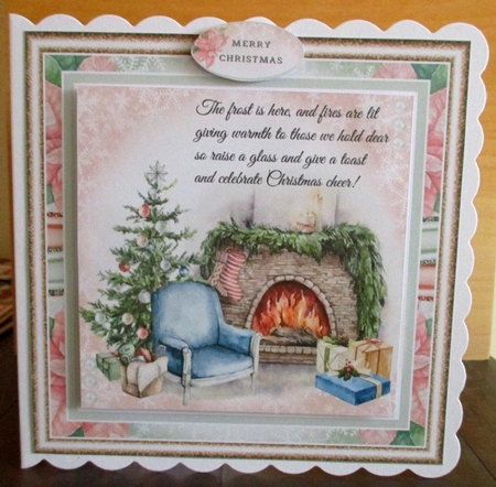 Christmas Cheer Mini Page Kit by Johanna Lambert
