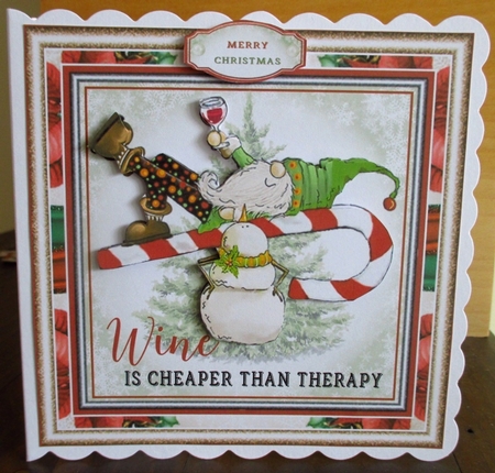 Wine Is Cheaper Than Therapy Mini Page Kit by Johanna Lambert