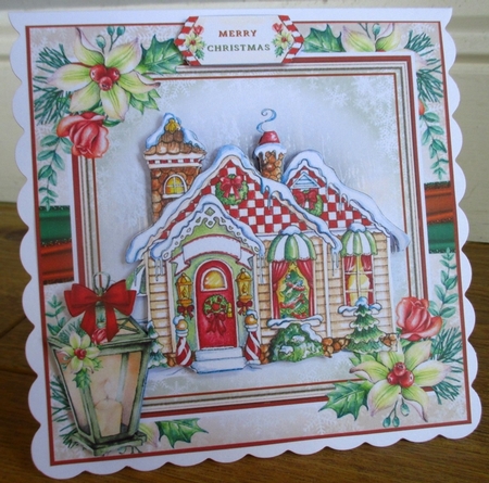 Christmas House Mini Page Kit by Johanna Lambert