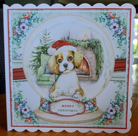 Its Beginning To Look A Lot Like Woofmas Mini Page Kit 2 by Johanna Lambert
