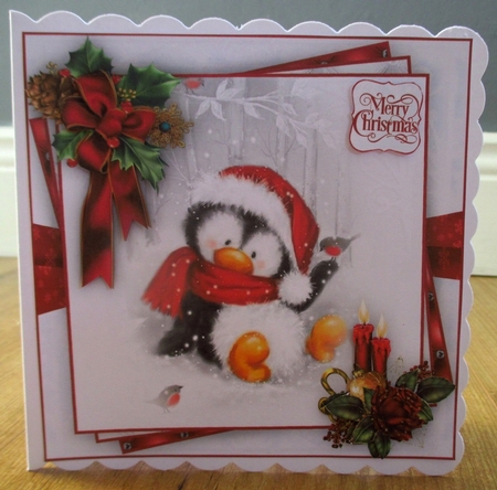 Winter Penguins 2 Mini Kit #2    by Johanna Lambert