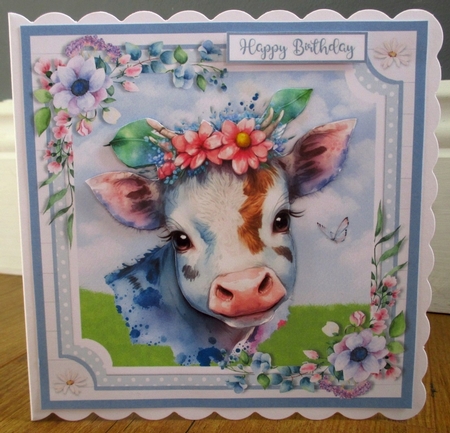 FLOWER COW mini kit by Johanna Lambert