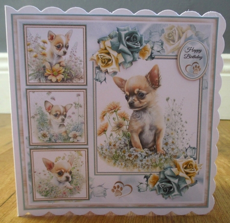 Cute Puppy Collage Collection by Johanna Lambert
