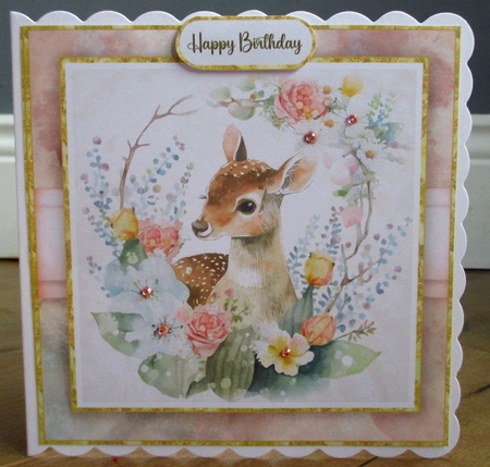 Baby Deer Card Front BUNDLE by Johanna Lambert