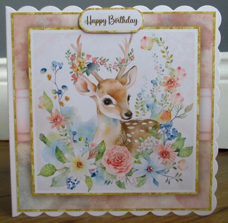 Baby Deer Card Front BUNDLE by Johanna Lambert