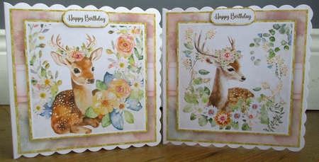 Baby Deer Card Front BUNDLE by Johanna Lambert