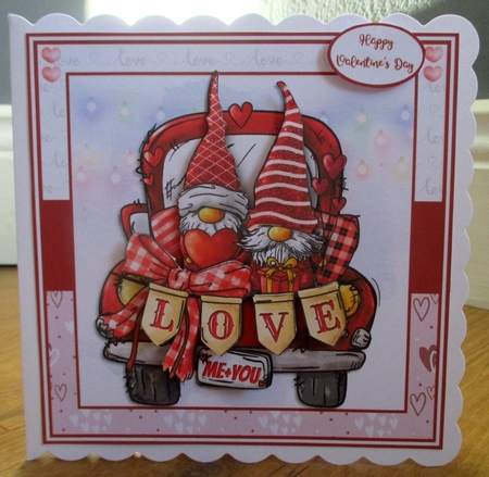 LOVE TRUCK GNOMES mini kit by Johanna Lambert